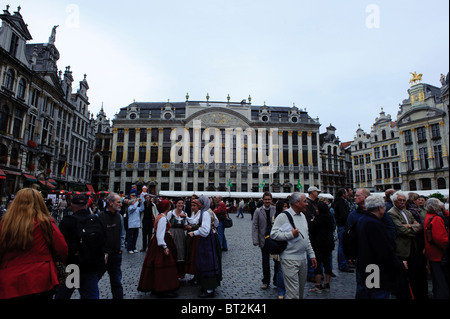 Die Gilden-Hallen, Brüssel, Belgien Stockfoto
