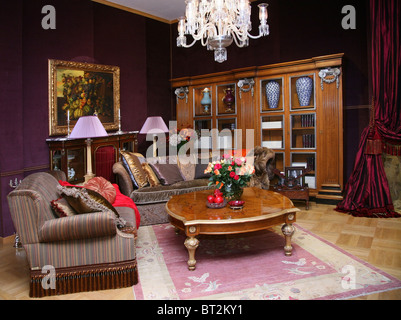 Klassische Wohnzimmer. Stockfoto