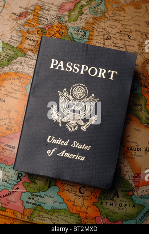 Amerikanischen Pass Stockfoto