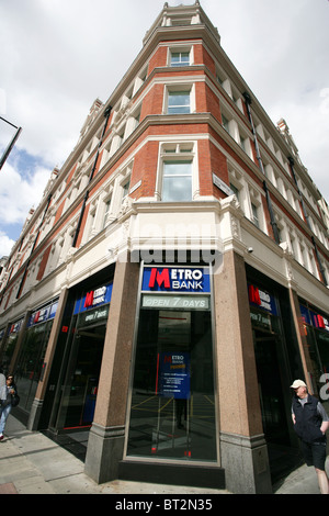 Metro-Bank, Holborn, London, UK Stockfoto