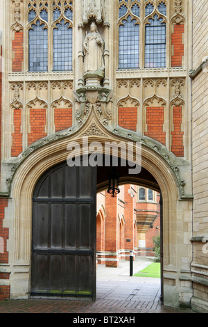 Ansicht des Eton College, Windsor, England Stockfoto