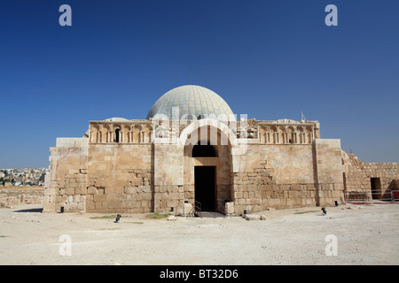 Umayyaden-Palast in Amman Zitadelle, Amman, Jordanien Stockfoto