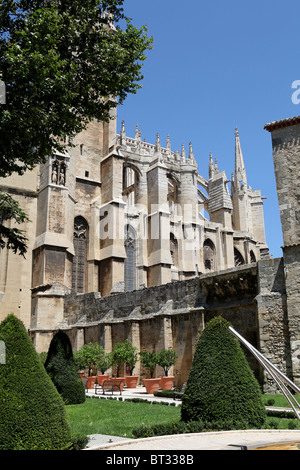 Kathedrale St. Just und Pasteur von Narbonne, Frankreich Stockfoto