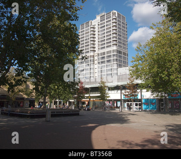 Marktplatz, Swindon zeigt Murray John tower Stockfoto