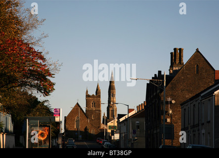 Morriston (walisisch: treforys), die Stadt und die Grafschaft von Swansea, Wales UK Stockfoto