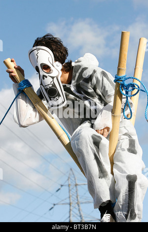 Demonstranten aus Crude Awakening blockade die Zufahrtsstraßen zu Shell Raffinerie in Stanford Essex Stockfoto