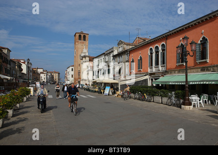 Chioggia, Corso del Popolo, Lagune, Venedig, Italien Stockfoto