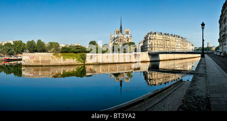 Quai d ' Orleans, Paris, Frankreich. Stockfoto