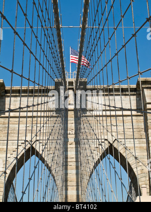 Brooklyn Bridge, New York Stockfoto