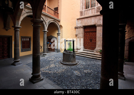 Kanarische Inseln, Gran Canaria, Las Palmas de Gran Canaria, Vegueta (Old Town), Casa Museo de Cristobal Colon Stockfoto