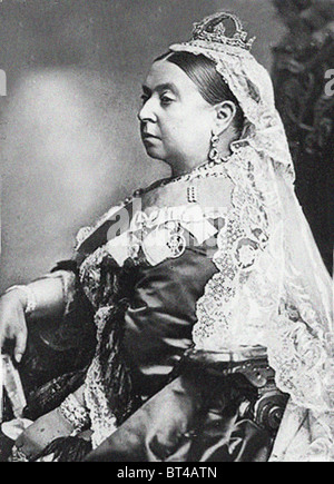 Queen Victoria in einem goldenen Jubiläum portrait. Aus den Archiven von Presse Portrait Service (ehemals Presse Portrait Bureau) Stockfoto