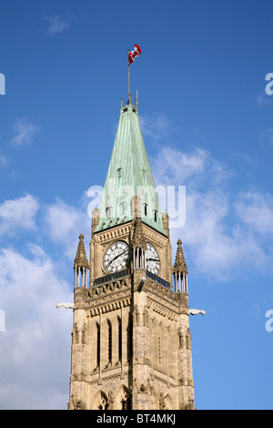 Kanadische Parlamentsgebäude in Ottawa Peace Tower Stockfoto