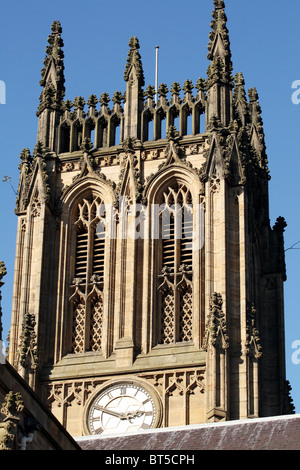 Leeds-Pfarrkirche Architekturdetail Leeds Yorkshire, Vereinigtes Königreich Stockfoto