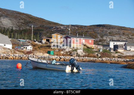 Kanada, Neufundland & Labrador, nördlichen Labrador Küste, Hopedale (aka Agvituk). Stockfoto