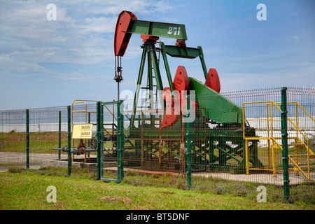 Nicken Esel, pump Jack, Seria, Brunei Darussalam, Asien Stockfoto
