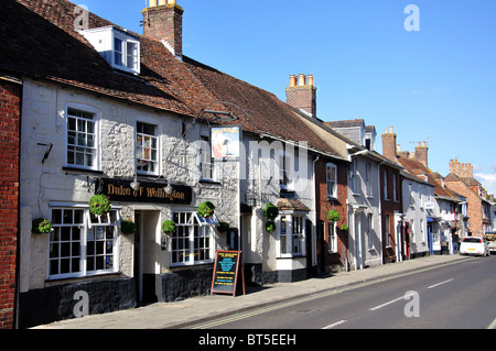 Oststraße, Wareham, Dorset, England, Vereinigtes Königreich Stockfoto