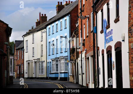 Periode Häuser, Parkstraße, Towcester, Northamptonshire, England, Vereinigtes Königreich Stockfoto