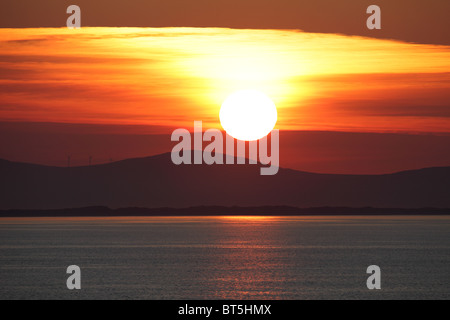 Windkraftanlagen, Donegal Stockfoto