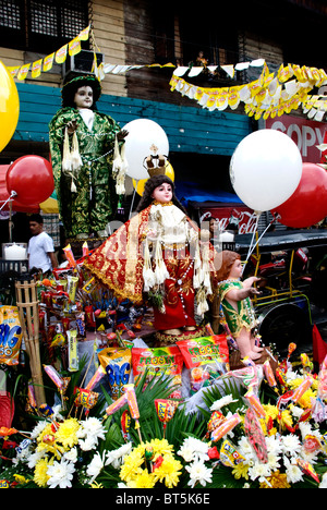 Philippinen, Manila, Santa Nino Festival, Tondo Stockfoto