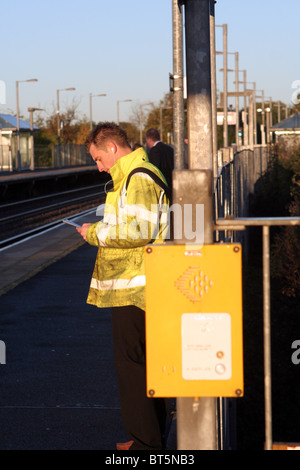 Warwick Parkway Railway Station, Warwick, England, UK Stockfoto