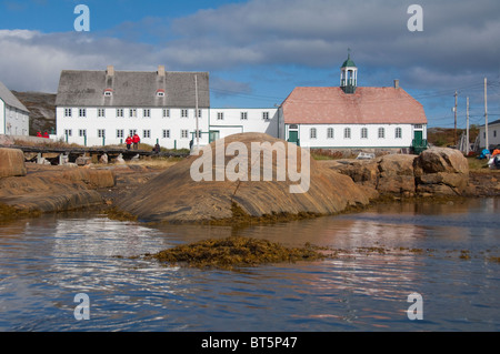 Kanada, nördlichen Labrador Hopedale (aka Agvituk). Hopedale Mission National Historic Site. Stockfoto