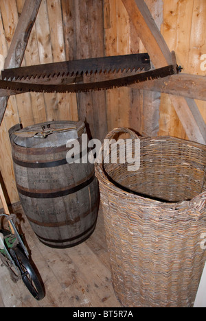 Kanada, nördlichen Labrador Hopedale (aka Agvituk). Hopedale Mission National Historic Site. Stockfoto