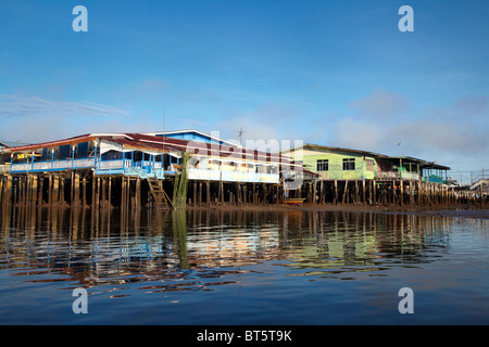 Kampung Ayer, Bandar Seri Begawan, Brunei Darussalam, Asien Stockfoto