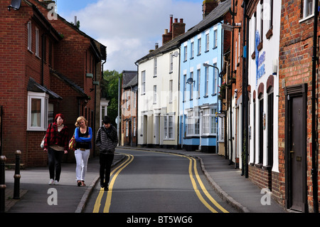 Periode Häuser, Parkstraße, Towcester, Northamptonshire, England, Vereinigtes Königreich Stockfoto