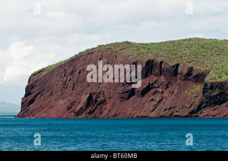 Galapagos-Inseln, Ecuador. Isla Rábida Insel (auch genannt Jervis Insel). Stockfoto