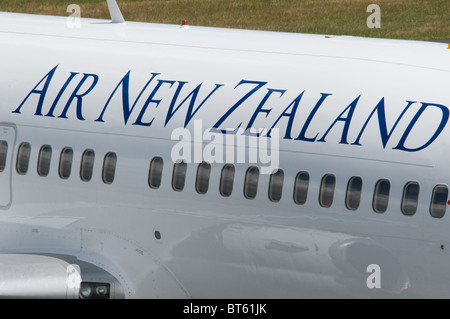 Air New Zealand Airline Jet Sterne Fluggesellschaft Air Bus Heck Logo Abzeichen Känguru 330, 737, 767, a330, Airbus, Flugzeug, Luft, Airli Stockfoto