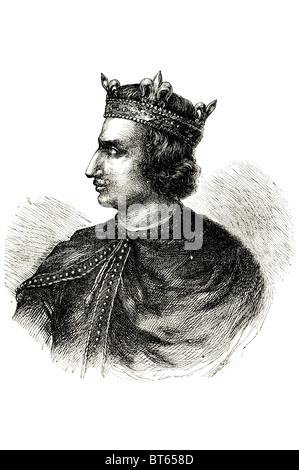 Henry ich 1068/1069 – 1 Dezember 1135 vierter Sohn von Wilhelm i. von England. König von England 1100 besiegt zweitältester Bruder, Robert Cu Stockfoto