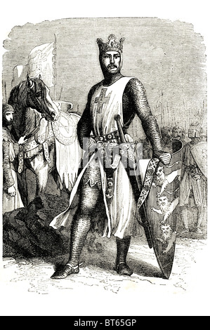 Richard Coeur de Lion ich (8 September 1157 – 6 April 1199) König von England 6 Juli 1189 Herzog der Normandie Aquitaine Gascogne, Herr Stockfoto