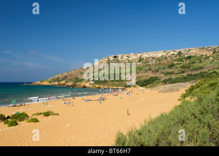 Ramla Bay auf der Insel Gozo, Malta Stockfoto