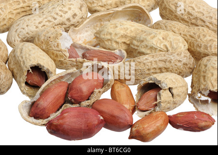 Erdnüsse Stockfoto