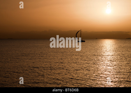 Blick auf die Marina Alimos in Athen, Griechenland Stockfoto