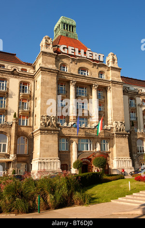 Exterieur des Hotel Gellért, Gellert. Budapest, Ungarn Stockfoto