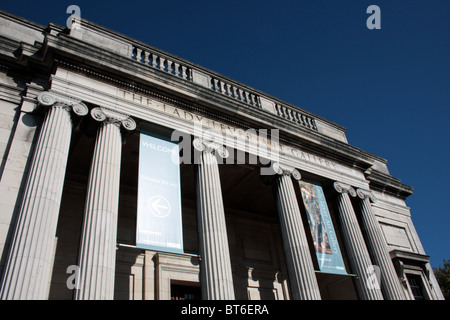 Die Lady-Hebel-Kunstgalerie in Port Sunlight, Wirral, UK. Stockfoto
