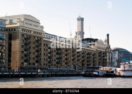 Butlers Wharf London - Southwark- Stockfoto