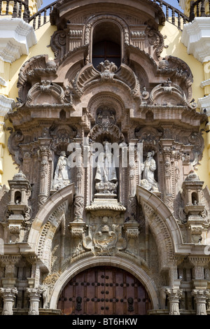 San Francisco Kirche Lima Peru Stockfoto