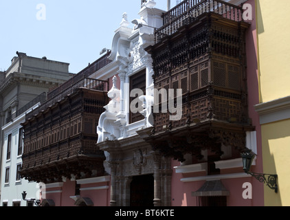 Torre Tagle Lima Peru Stockfoto