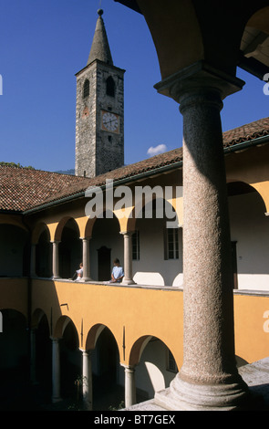 Collegio Papio - katholische Kirche in Ascona - Kanton Tessin - Schweiz Stockfoto