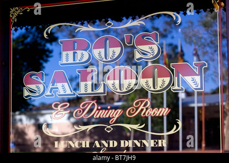 BOS (Bojangles) Saloon Bar Alice Springs Australien Stockfoto