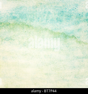 Abstrakte handbemalt Aquarell Hintergrund Stockfoto