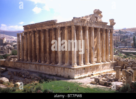 Libanon Baalbek Tempel Bacchus 1. Jahrhundert n. Chr. Stockfoto