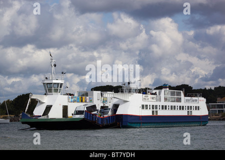 Sandbänke Kette Fähre verbindet Poole und Studland Stockfoto