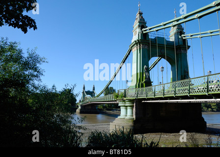 Hammersmith Bridge, London, England Stockfoto