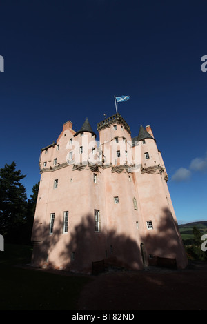 Das neu renovierte Craigievar Castle in der Nähe von Alford, Aberdeenshire, Schottland, Vereinigtes Königreich Stockfoto