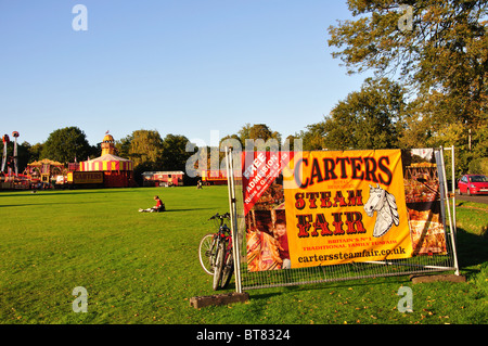 Carters Steam Fair auf dem Grün, Englefield Green, Surrey, England, Vereinigtes Königreich Stockfoto