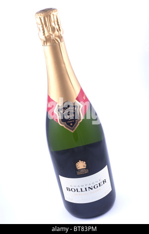 Flasche Champagner Bollinger Special Cuvée. Stockfoto