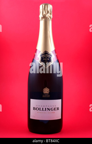 Flasche Champagner Bollinger Special Cuvée. Stockfoto